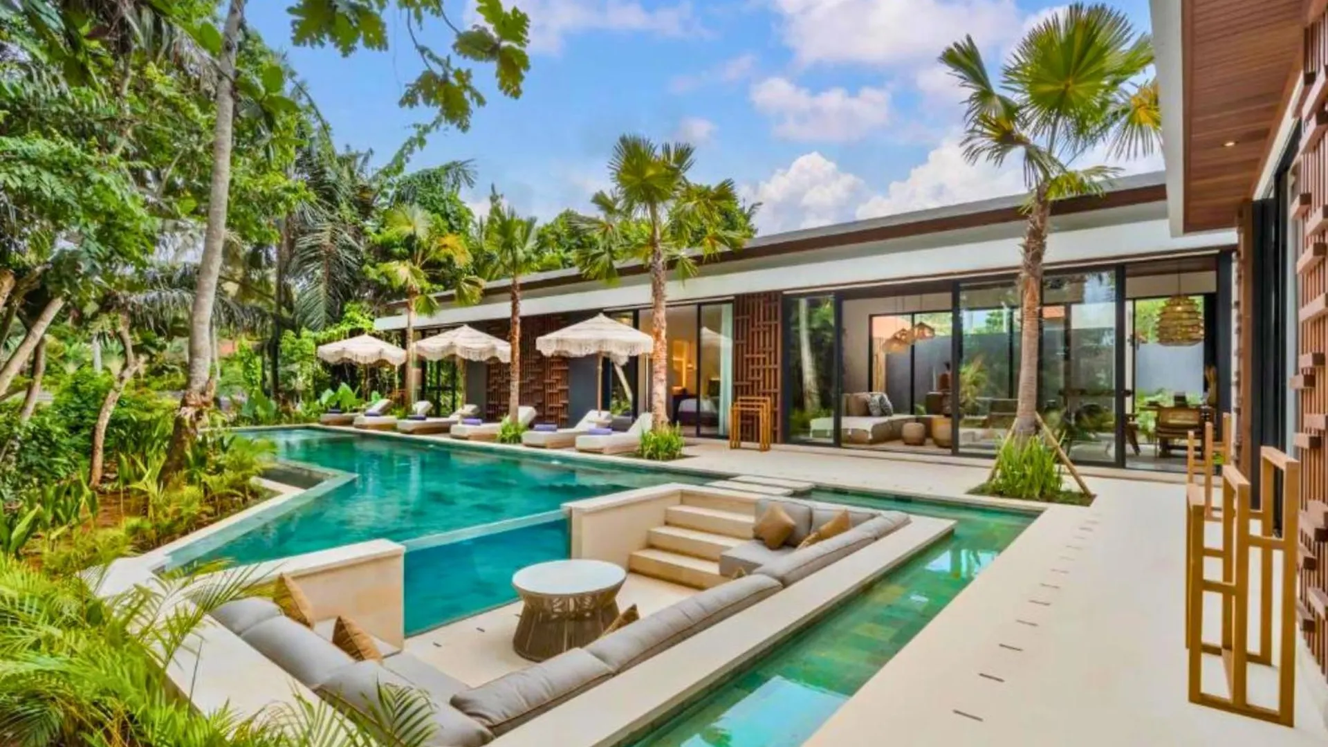 Lestari 4 Bedroom Private Pool Villa Zn206 Ubud  0*, Ubud (Bali)